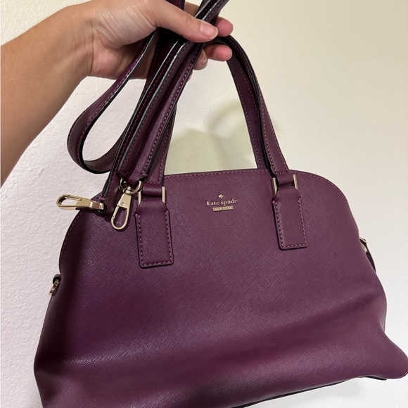 Kate Spade Purple Handbag with wallet - Picture 1 of 3